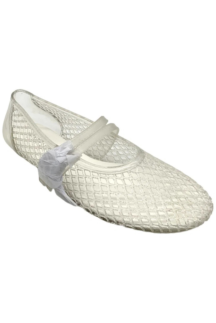 Kenneth Cole Women's Malibu Jelly Flats Clear - Medium